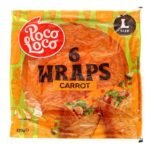 POCO LOCO wrap veggie carottes 25cm 370g
