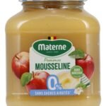 MATERNE mous. pomme s.sucre ajoute 580g