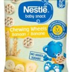 NESTLÉ Chewing Wheels banane +10M 28g