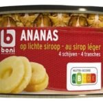 B ananas tranches au sirop cons 227g