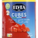ELVEA tomates morceaux pelées 800g