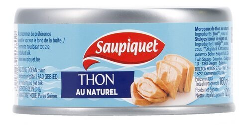 4020941 SAUPIQUET thon au naturel 160g - Image 1