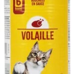 B volaille sauce chats adultes 415g