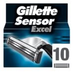 GILLETTE lames sensor excel 10pc (1pc)