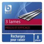 BONI lames rasoir 3 lames 8pc (1pc)