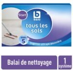BONI balai nettoyage+lingettes