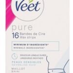 VEET Pure cire froid maillot peaux sens (1pc)