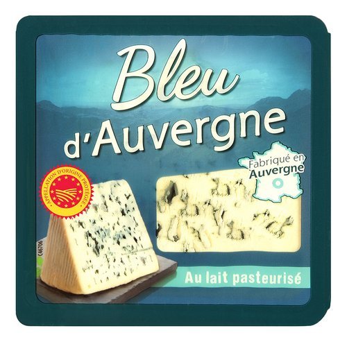 3775960 BLEU D'AUVERGNE from.pâte persillée 125g – Image 1