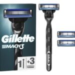 GILLETTE rasoir mach3 base + 3 lames (1pc)