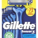 GILLETTE ras.jet.sensor3 comfort 4+2 6pc (1pc)