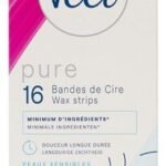 VEET bandes de cire froide visage 16pc (1pc)