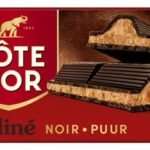 CÔTE D'OR tablette praliné noir 200g