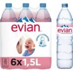 EVIAN eau plate 1,5L (1pc)