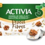 ACTIVIA Yaourt Cereales Noix 4x125g