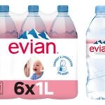 EVIAN eau plate 1L (1pc)