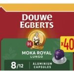 DOUWE EGBERTS caps Lungo 8 Moka R. 40pc (1pc)