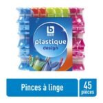 BONI pinces à linge 45pc