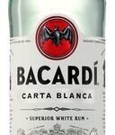 BACARDÍ rhum Carta Blanca 37,5% 1L