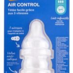 TIGEX Tétine sil. Air Control +6m 2pc