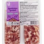 BONI lard fumés cubes SG 2x100g