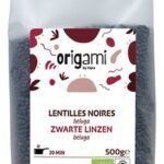 ORIGAMI Lentilles Noires Beluga Bio 500g