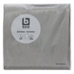 BONI Serviette Gris 33cm 50pc