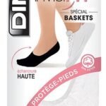 DIM prot.-pieds InvisiFit blanc 35/38 2p