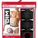 DIM slip stretch noir M 3pc
