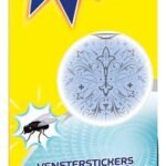 VAPONA anti-mouches stick.fenêtre 4pc