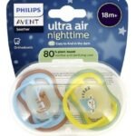 AVENT suc.Air Night+18m singe/chat 2pc