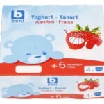 BONI Yoghurt fraise 4x100g