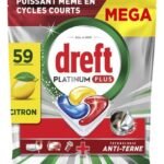 DREFT tabs vaisselle platinum+ cit. 59pc