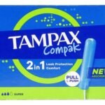 TAMPAX COMPAK tampons super 26pc