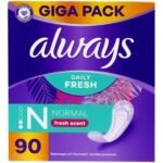 ALWAYS protège-slip normal fresh 90pc