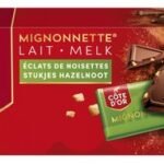 CÔTE D'OR Mignonnette Lait Noisette 210g