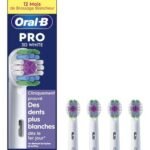 ORAL-B brossettes Refill 3D White 4pc (1pc)