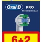 ORAL-B brosset.Pro Precision Clean 6+2pc (1pc)