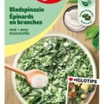 IGLO épinards branches mozzarella 450g