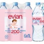 EVIAN eau plate 1L (1pc)