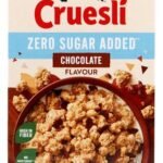 QUAKER CRUESLI Zero sugar chocolate 400g