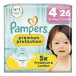 PAMPERS Prem.prot.langes T4 26pc