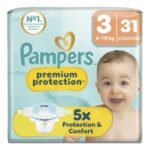 PAMPERS Prem.prot.langes T3 31pc