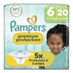 PAMPERS Prem.prot.langes T6 20pc
