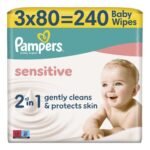 PAMPERS Wipes Sensitive 3x80pc