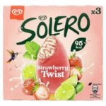 SOLERO Glace Strawb Twist 3x90ml