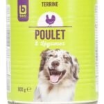 BONI paté volaille chiens adultes 800g