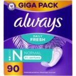ALWAYS protège-slip normal 0%parfum 90pc