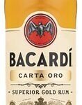 BACARDÍ Carta Oro Rum 37,5% 70cl