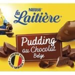 LA LAITIÈRE pudding chocolat 4x115g