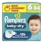PAMPERS Baby dry langes T6 econ. 84pc